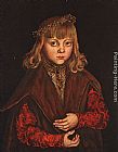 A Prince of Saxony by Lucas Cranach the Elder